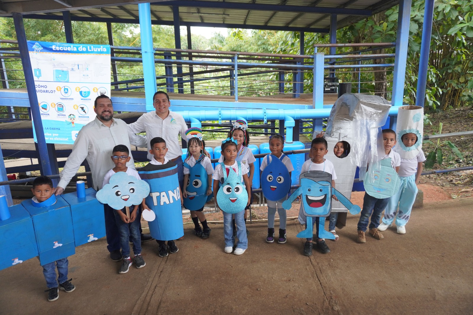 Panamá: Programa “Escuela de Lluvia” brinda acceso de agua potable a más de 2000 personas en La Cabima